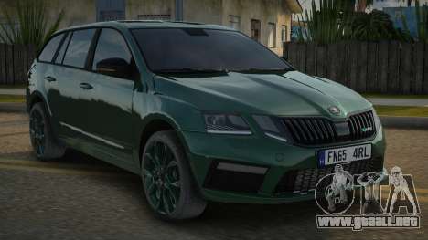 Skoda Octavia Ulars para GTA San Andreas