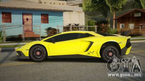 Lamborghini Aventador SV Ragins para GTA San Andreas