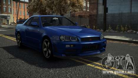 Nissan Skyline R34 Sharino para GTA 4
