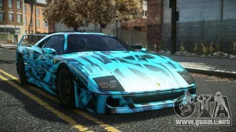 Ferrari F40 Davy S10 para GTA 4