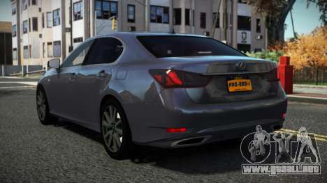 Lexus GS350 Fasum para GTA 4