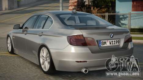 BMW M5 F10 Brilo para GTA San Andreas