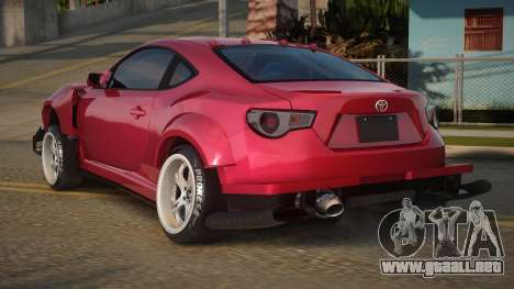 Toyota GT86 Custom para GTA San Andreas