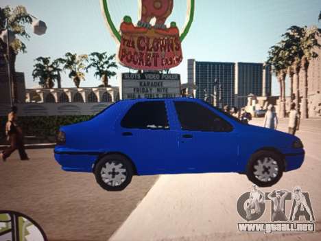 Fiat Siena 1997 Nuevo para GTA San Andreas