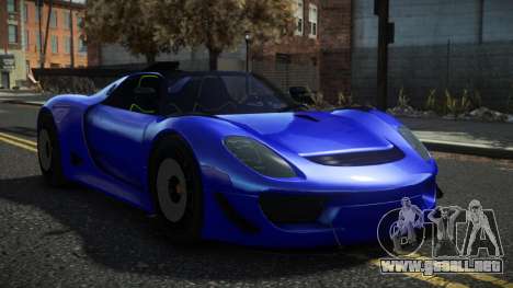 Porsche 918 Fertylio para GTA 4