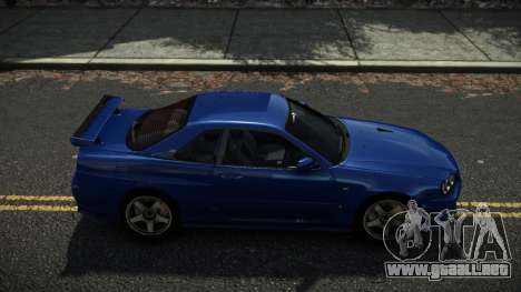 Nissan Skyline R34 Sharino para GTA 4