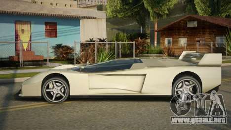 Turismo Aquila T40 para GTA San Andreas