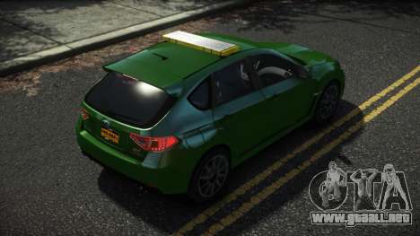 Subaru Impreza Manule para GTA 4