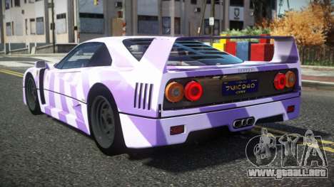 Ferrari F40 Davy S7 para GTA 4