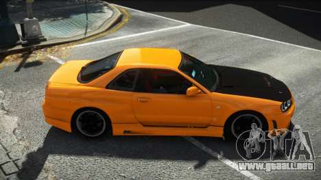 Nissan Skyline R34 Igruko para GTA 4