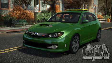 Subaru Impreza Manule para GTA 4