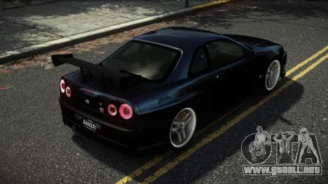 Nissan Skyline R34 Tuhina para GTA 4