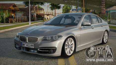 BMW M5 F10 Brilo para GTA San Andreas