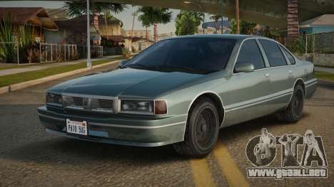 Chevrolet Caprice 96th para GTA San Andreas