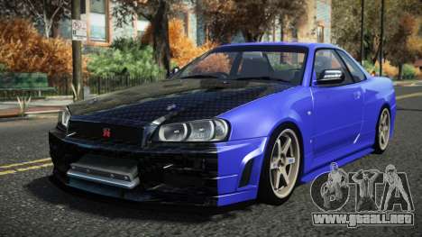 Nissan Skyline R34 Tolab para GTA 4