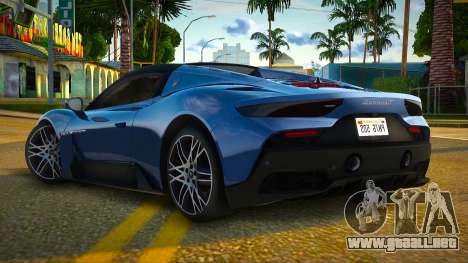 Maserati MC20 2023 para GTA San Andreas
