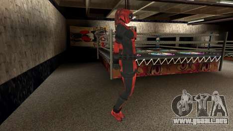 Bolsa de boxeo Lady Deadpool para GTA San Andreas