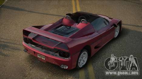 1995 Ferrari F50 Spider para GTA San Andreas
