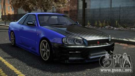 Nissan Skyline R34 Tolab para GTA 4
