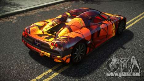 Koenigsegg CCX Rolazy S4 para GTA 4