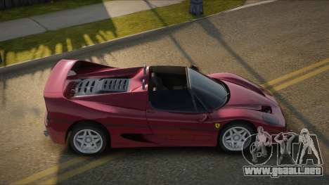 1995 Ferrari F50 Spider para GTA San Andreas