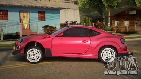 Toyota GT86 Custom para GTA San Andreas