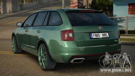 Skoda Octavia Ulars para GTA San Andreas