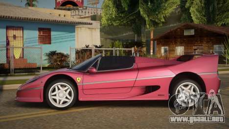 1995 Ferrari F50 Spider para GTA San Andreas