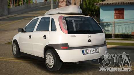 Opel Corsa Garso para GTA San Andreas
