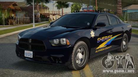 ACSO 2012 Dodge Charger para GTA San Andreas