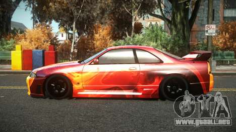 Nissan Skyline R33 Ferzo S11 para GTA 4