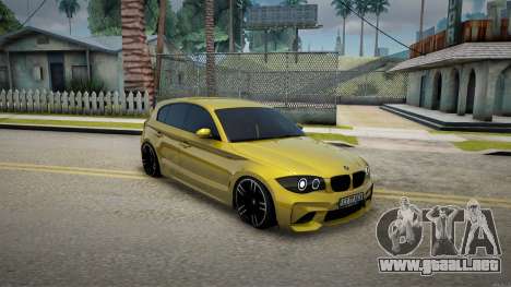 BMW 1-er E87 para GTA San Andreas