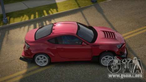 Toyota GT86 Custom para GTA San Andreas