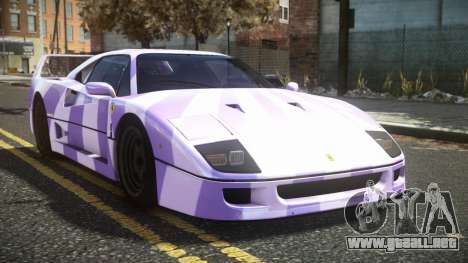Ferrari F40 Davy S7 para GTA 4