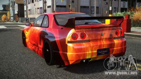 Nissan Skyline R33 Ferzo S11 para GTA 4