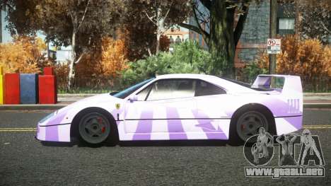 Ferrari F40 Davy S7 para GTA 4