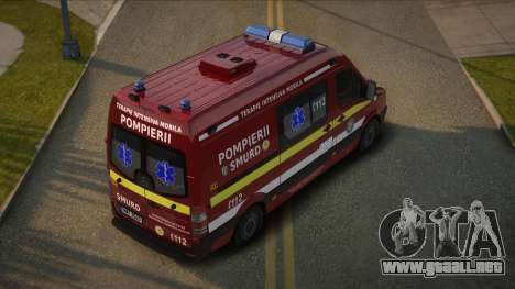 Mercedes-Benz Sprinter W906 Romanian Ambulance para GTA San Andreas