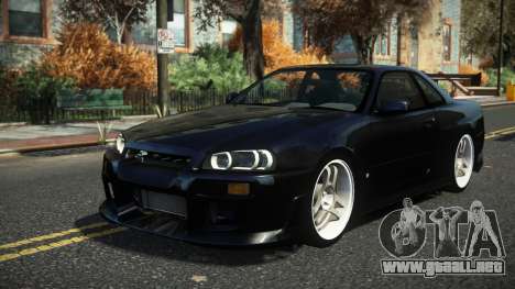 Nissan Skyline R34 Tuhina para GTA 4