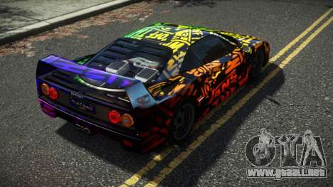Ferrari F40 Davy S6 para GTA 4