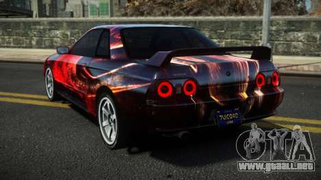 Nissan Skyline R32 Gracely S5 para GTA 4