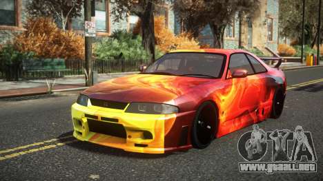 Nissan Skyline R33 Ferzo S11 para GTA 4