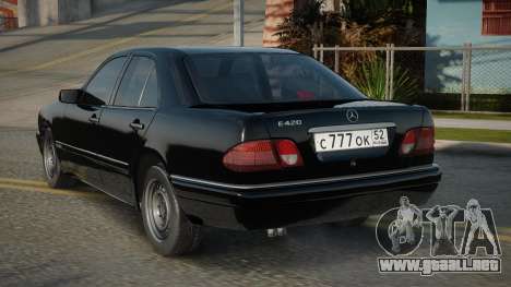 Mercedes-Benz W210 Rumep para GTA San Andreas