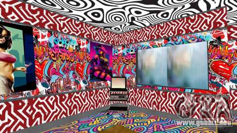 Interior de la casa femenina para GTA San Andreas