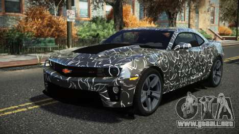Chevrolet Camaro ZL1 Giliha S1 para GTA 4