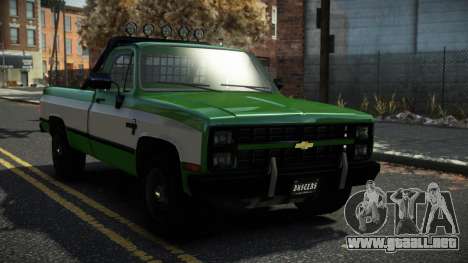 Chevrolet Silverado Zukla para GTA 4