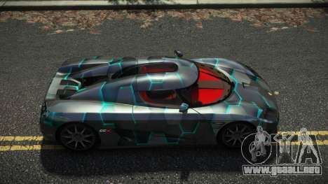 Koenigsegg CCX Rolazy S1 para GTA 4