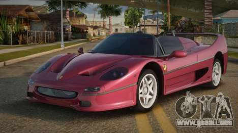 1995 Ferrari F50 Spider para GTA San Andreas