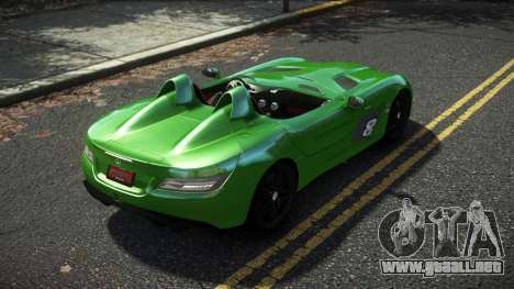 Mercedes-Benz SLR Makfy para GTA 4