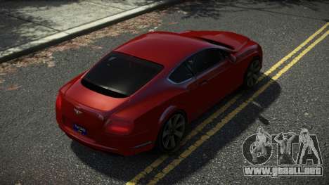 Bentley Continental GT Dasols para GTA 4