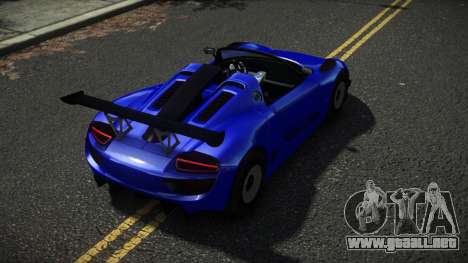 Porsche 918 Fertylio para GTA 4